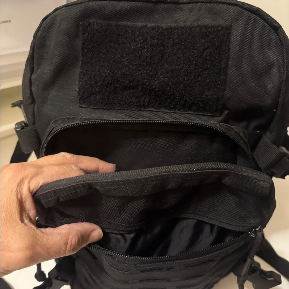 Tactical Black Backpack